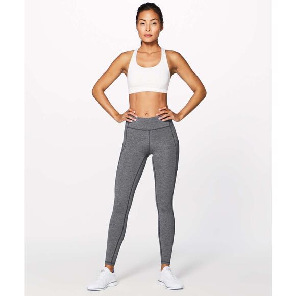 Lululemon Speed Up Tight 28" in Heathered Black | Size 2 - Picture 2 of 12